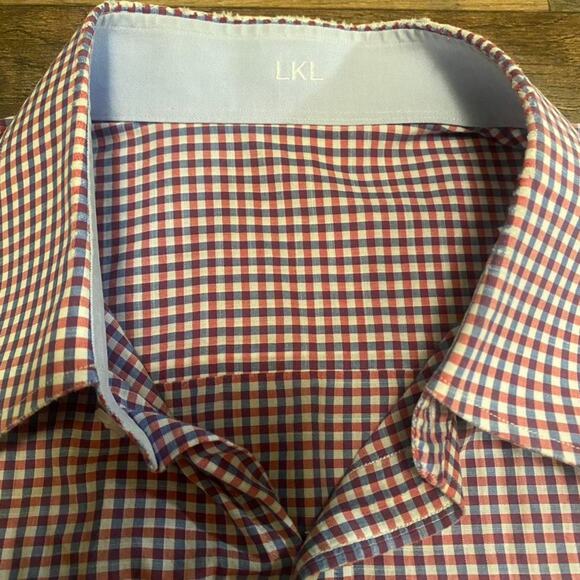 J hilburn mens checkered dress shirt - Picture 2 of 7